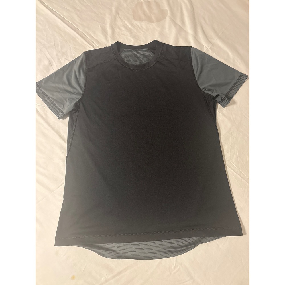 Nike Dri-FIT Training Shirt Mens Large Black Grey Excellent Performance Tee